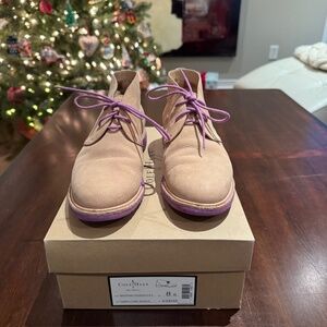 Cole Haan Brogan Chukka Eva Boots in Sandstone